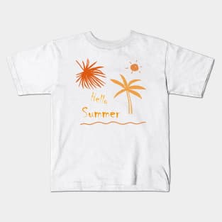 Hello Summer Kids T-Shirt